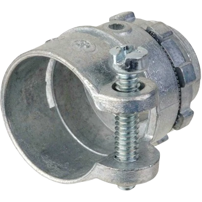 Dependable Halex 1 2 In. Straight Squeeze Armored Cable Conduit Connector 3-Pack Solid