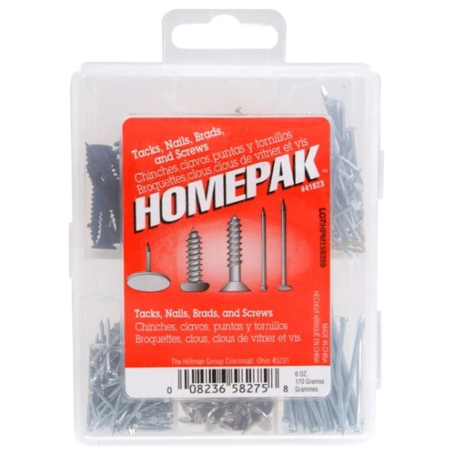 Efficient Hillman Tacks Nails and Brads Assortment Outstanding