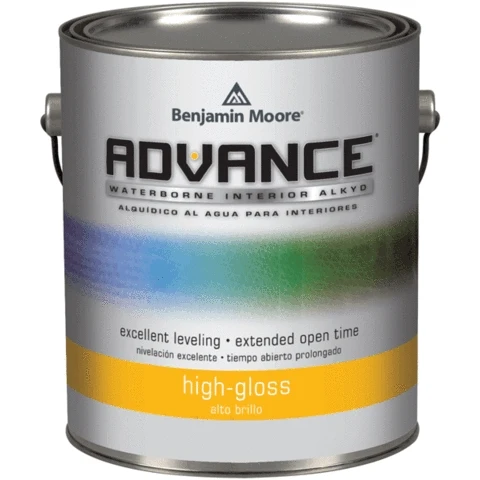 Luxury Benjamin Moore Advance Interior Alkyd High Gloss 4X Paint 1 Quart Contemporary