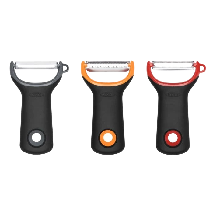 Next-Generation OXO Prep Peeler Set 3 Piece Fast