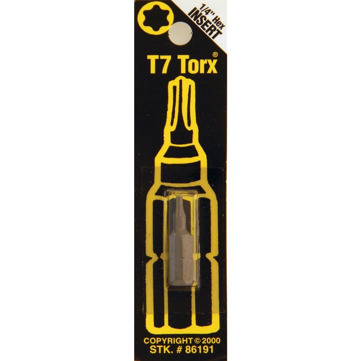 Next-Generation Way Tools T7 Torx Insert Hex Bit Effective