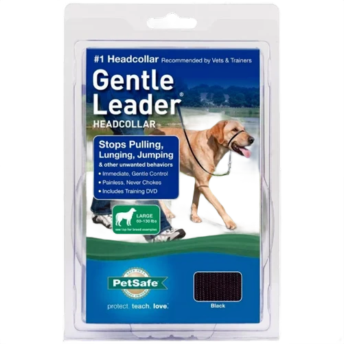 Carefully Designed PetSafe Large Black Gentle Leader Headcollar Official