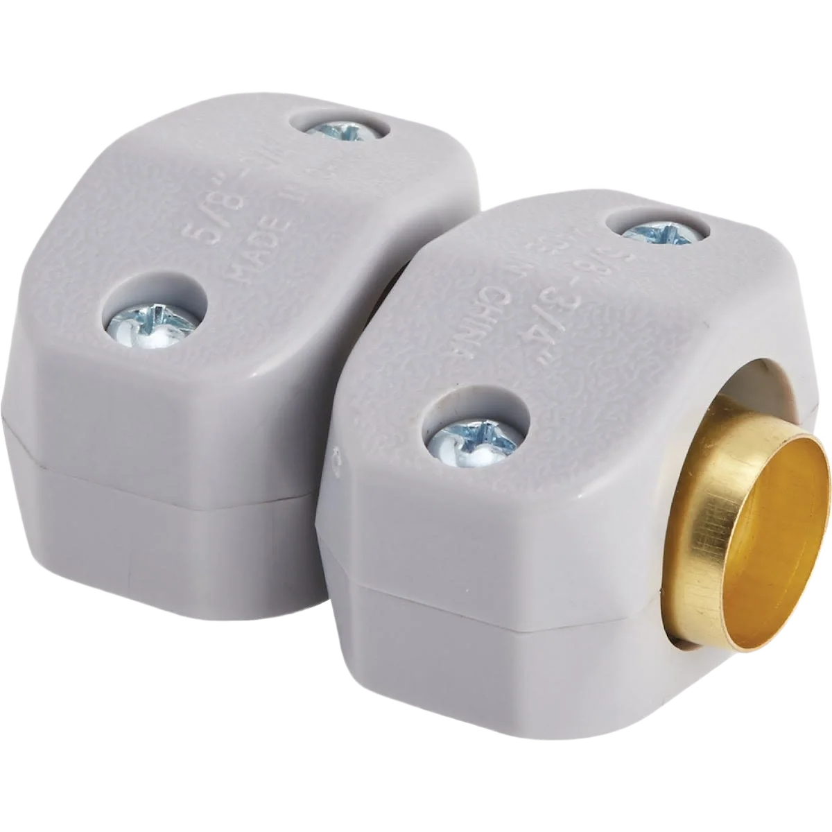Elegant Garden Brass Hose Mender Soft