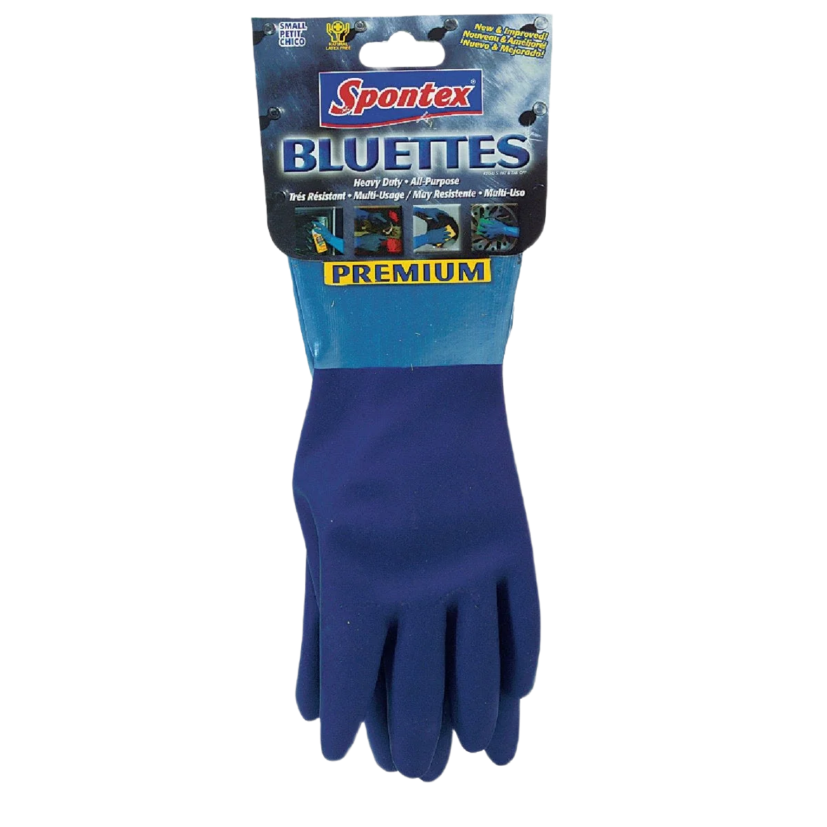 First-Class Spontex Bluettes Small Neoprene Rubber Glove Comfortable