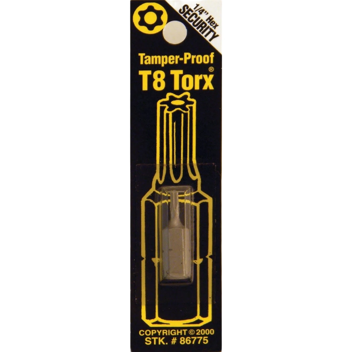 Prestigious Way Tools T8 Tamper-Proof Torx Security Bit Official