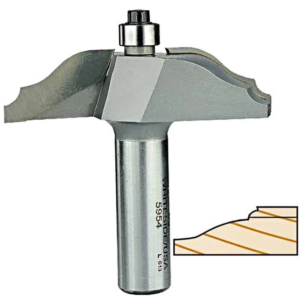 Exceptional Whiteside 2-Wing Medium Ogee Bead Raised Panel Bit 1 2 in. SH High-Grade