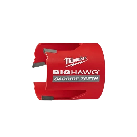 Comfortable Milwaukee BIG HAWG™ 2-1 8 Hole Saw w Carbide Teeth Lightweight