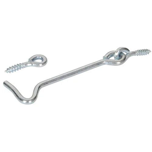Safe Hillman 1 in. Gate Hook and Eyes Zinc-Plated Long-Lasting