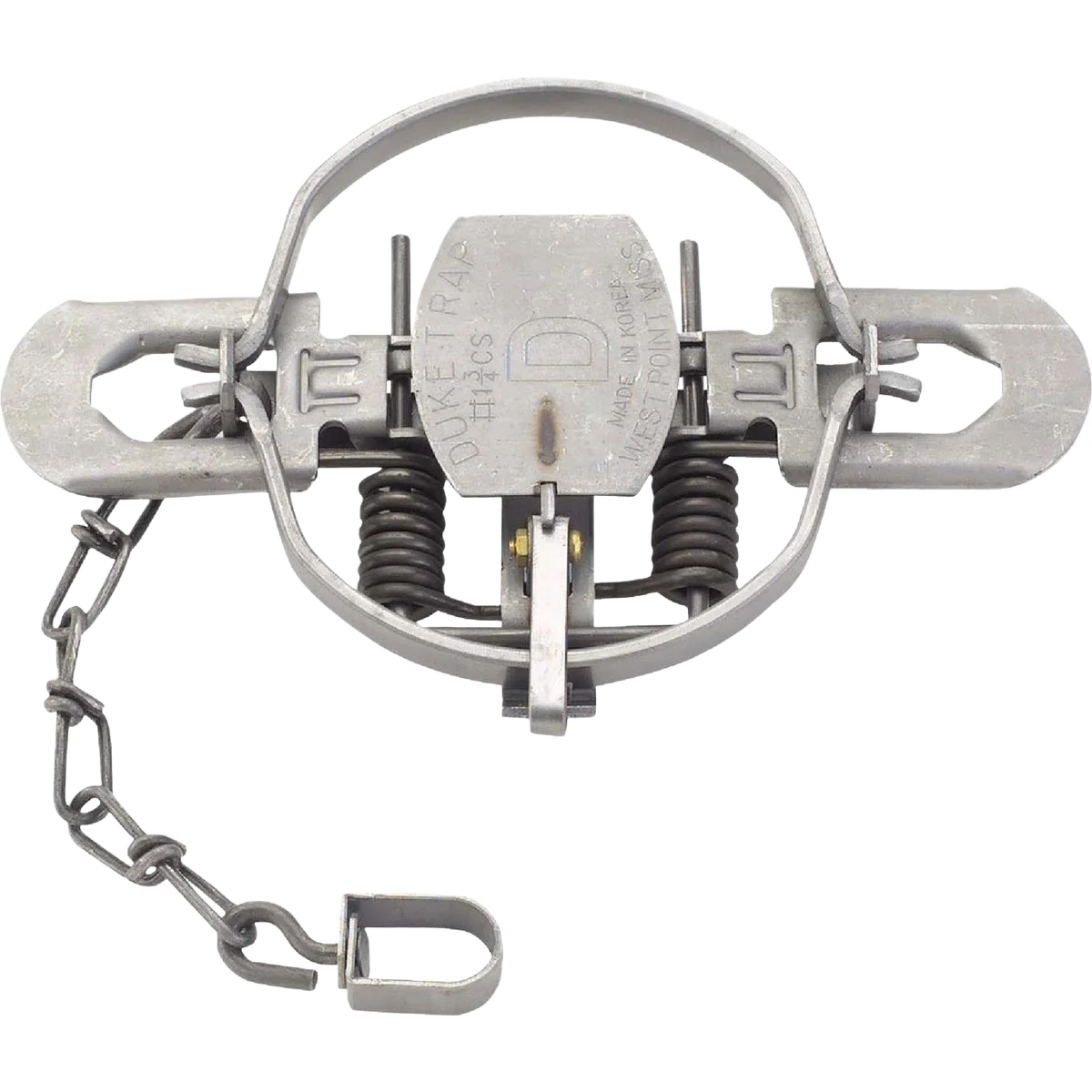 Unique Duke Traps Steel Coil Spring Animal Trap 5.25 in. Luxury