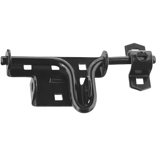 Official National Hardware Black Swing Slide Bolt Latch Efficient