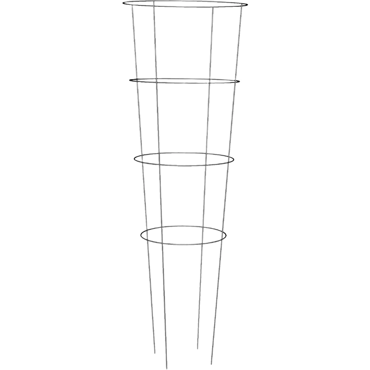 Practical Panacea Galvanized Welded Wire Tomato Cage 54 in. Durable