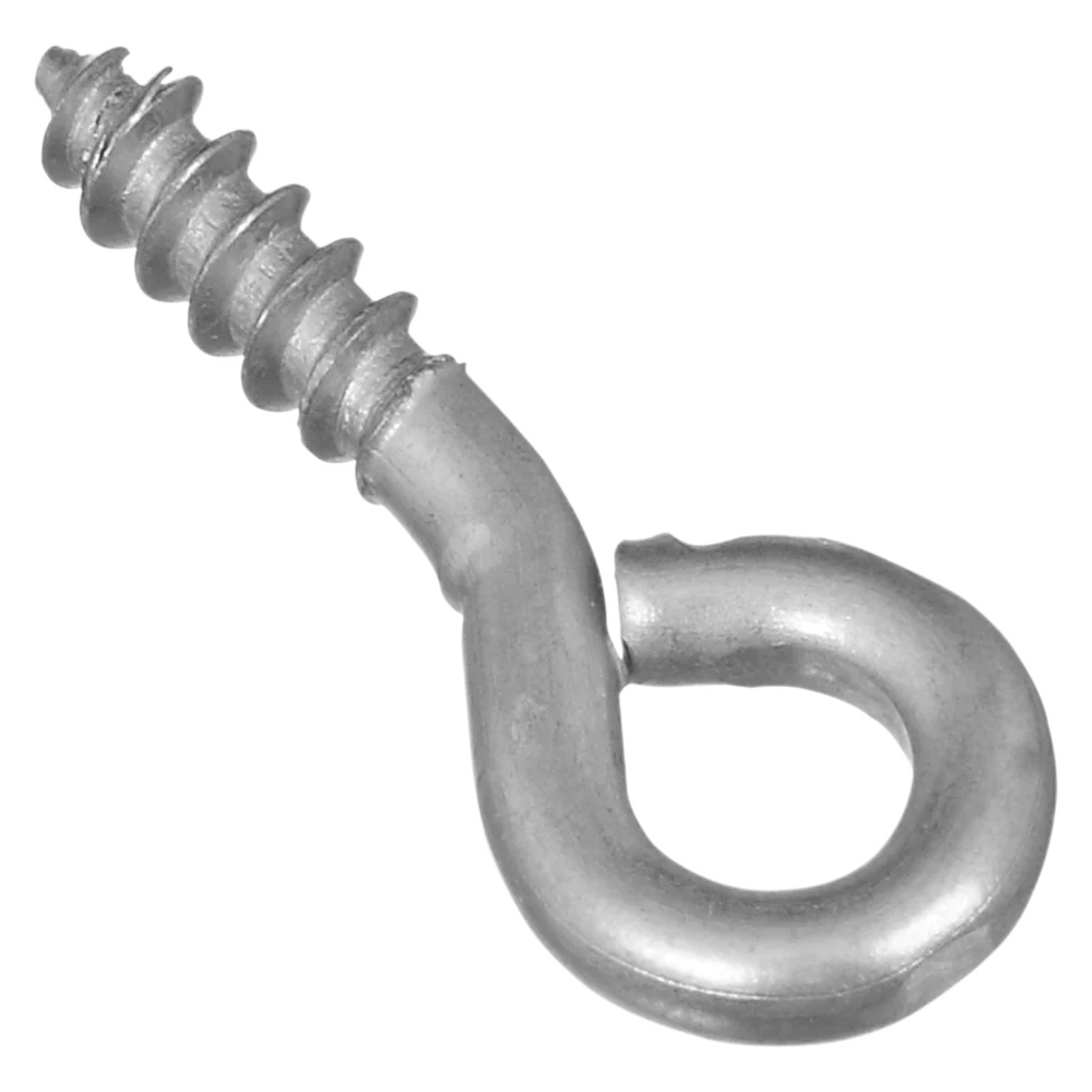 Breathable National Hardware 212 Zinc Small Screw Eye 10 Ct. Smooth