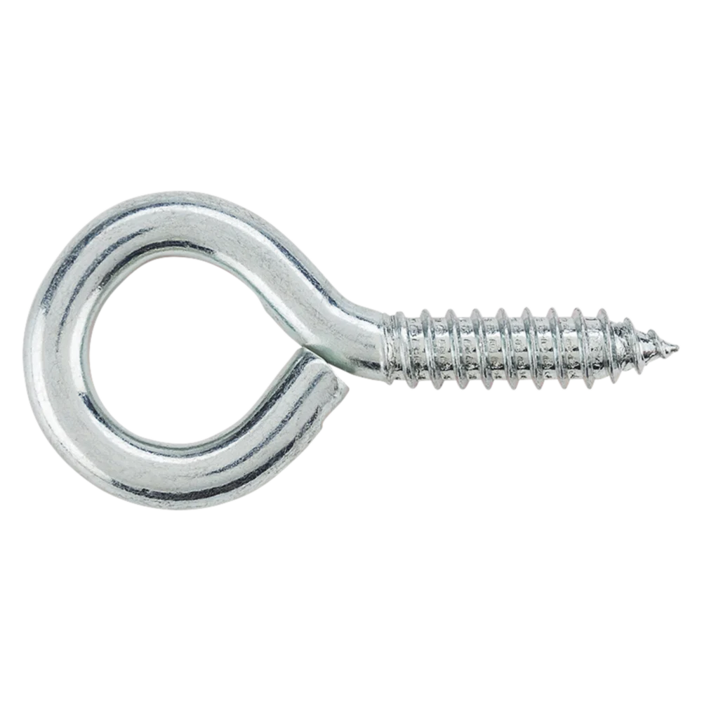 High-Grade National Hardware 0 Zinc Large Screw Eye Reusable