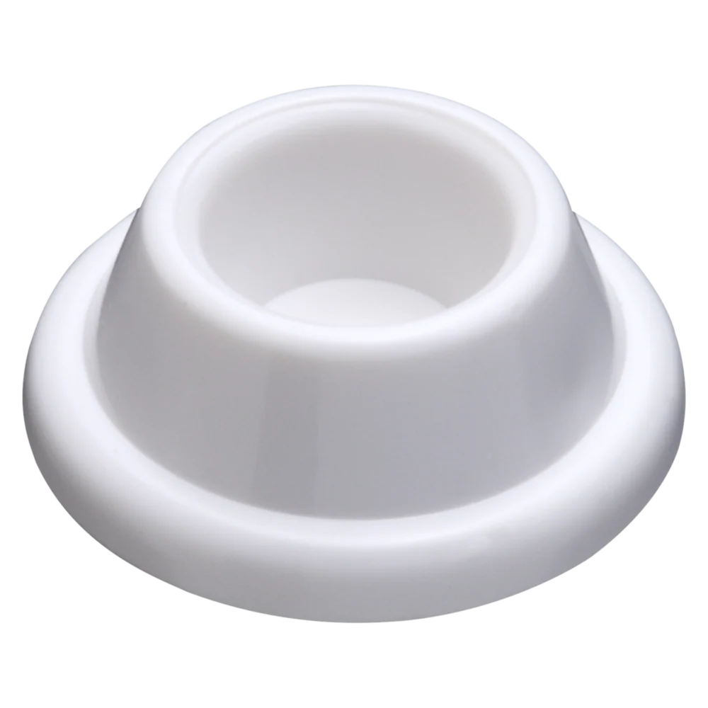 Convenient National Hardware White Self-Adhesive Wall Door Stop Sustainable