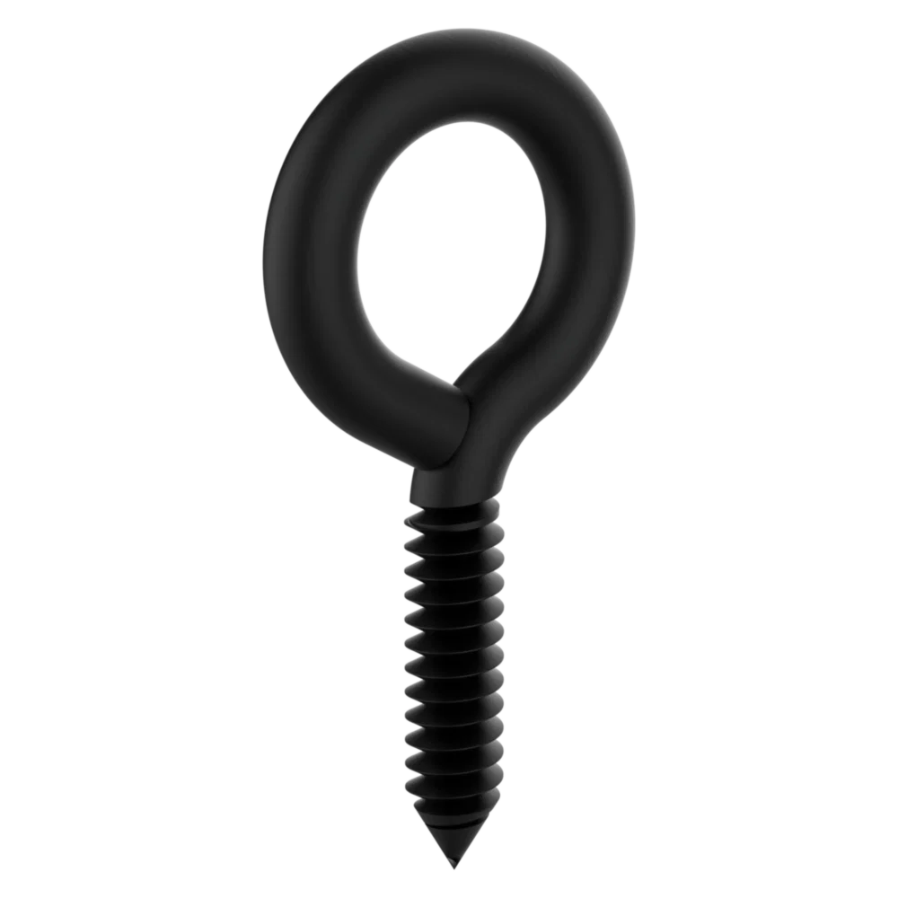 Crafted National Hardware 0 2-7 8 Storm Shine Screw Eye 2-Count Minimalist