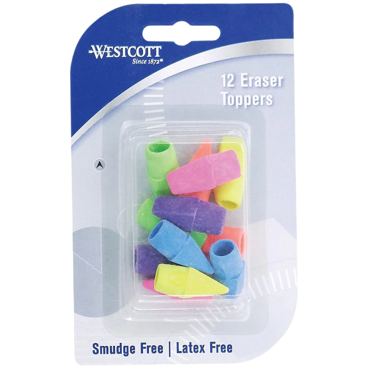 Lightweight Westcott 12-Pack Cap Eraser Reliable