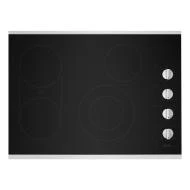 Functional 30-Inch Electric Cooktop with Reversible Grill and Griddle Fine