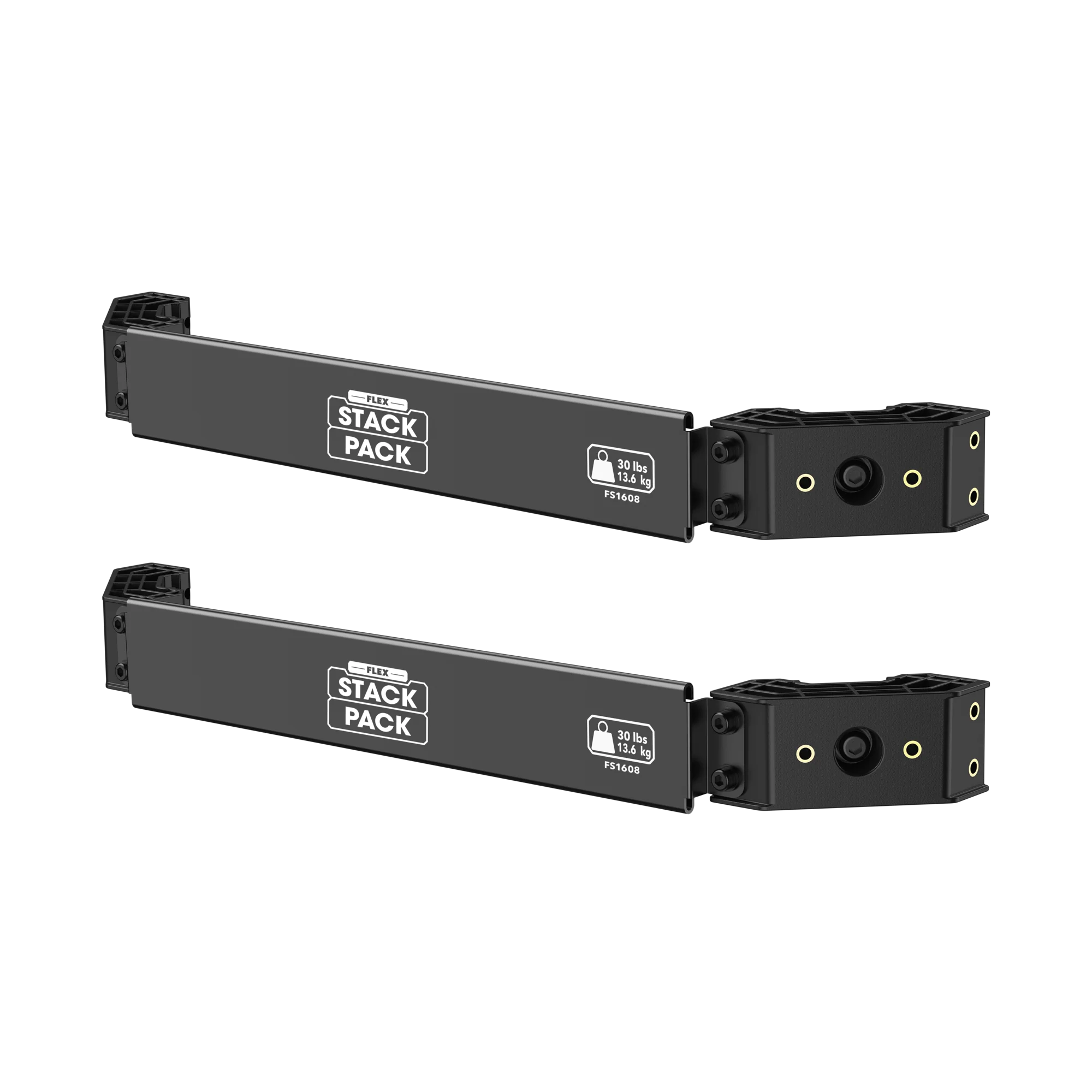 Genuine FLEX STACK PACK™ Side Mount Rails 2 Pack Unique