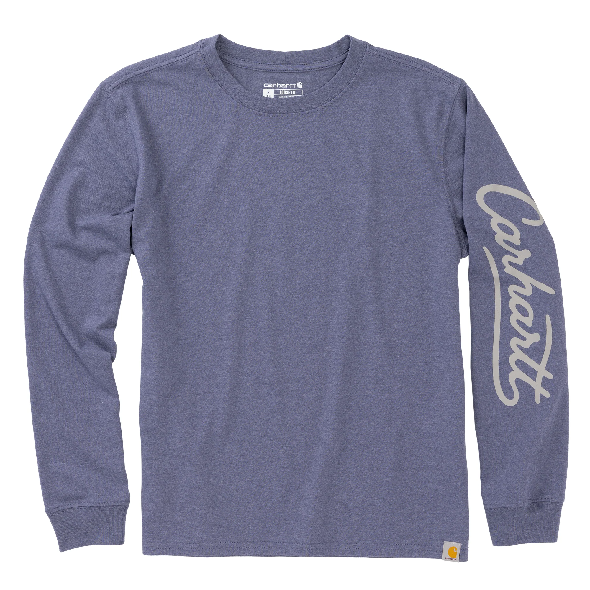 First-Class Carhartt Women's Irvine Loose Long Sleeve Logo T-Shirt Verified