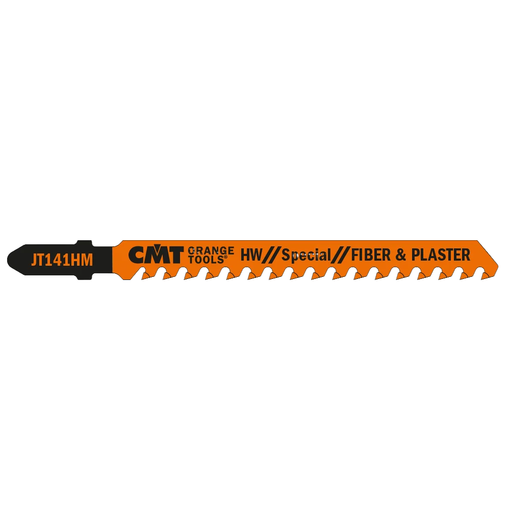 Refined CMT Orange Tools 4 x 6tpi 3-Pc Carbide Tipped Jig Saw Blades Fiber Plaster Comfortable