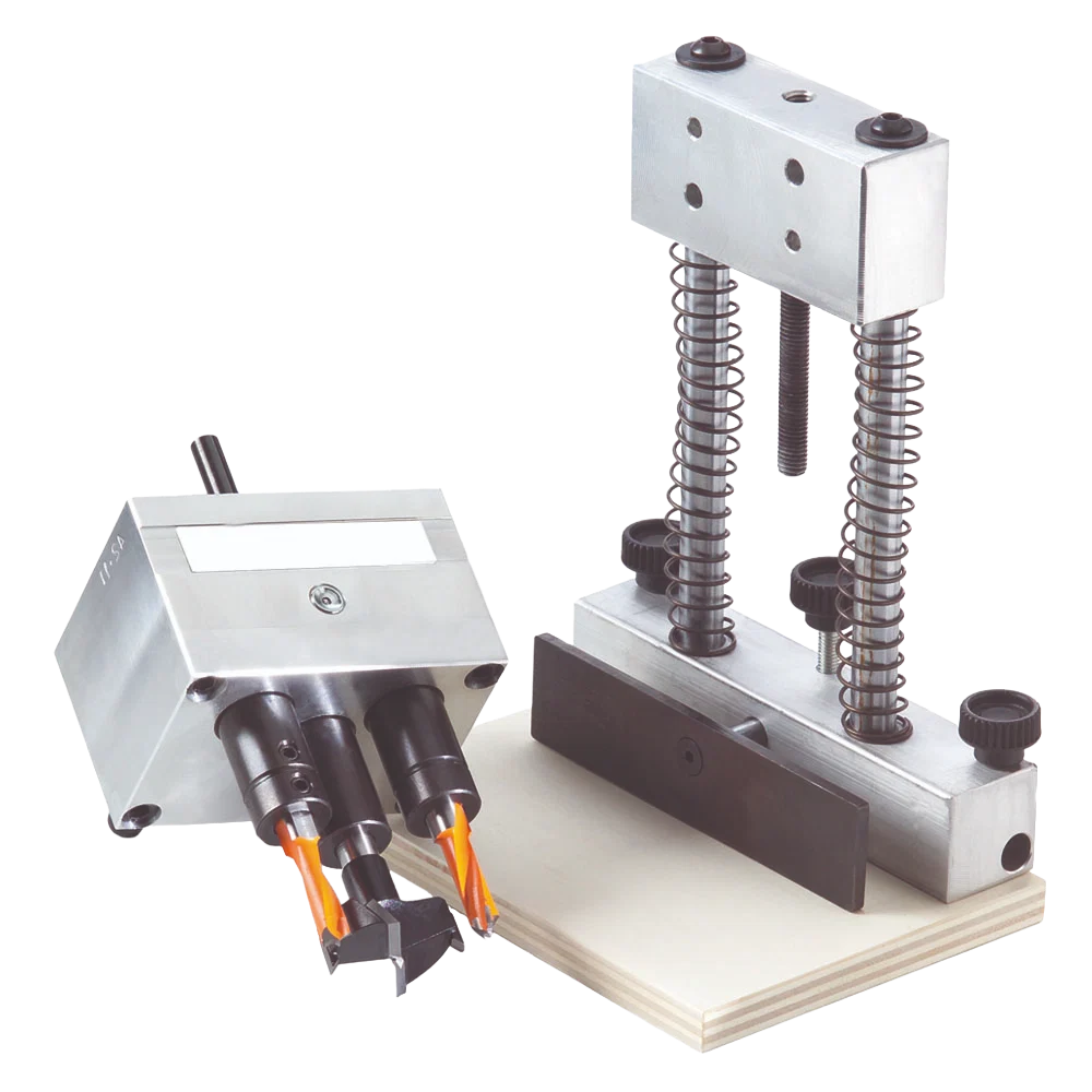 Modern CMT Orange Tools Hinge Boring System Crafted