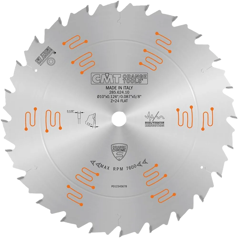 Unique CMT Orange Tools 10 24T Ripping Saw Blade Modern