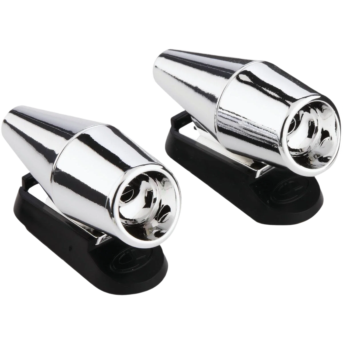 Lightweight Custom Accessories Chrome Deer Alert 2-Pack Artisan
