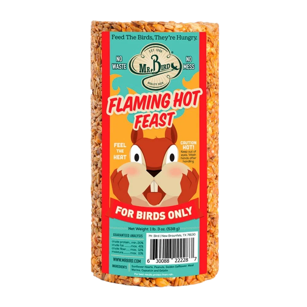 Versatile Mr. Bird Flaming Hot Feast Small Cylinder Genuine
