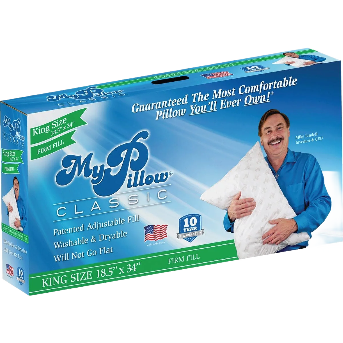 Exceptional My Pillow Classic King Firm Fill Pillow Stylish