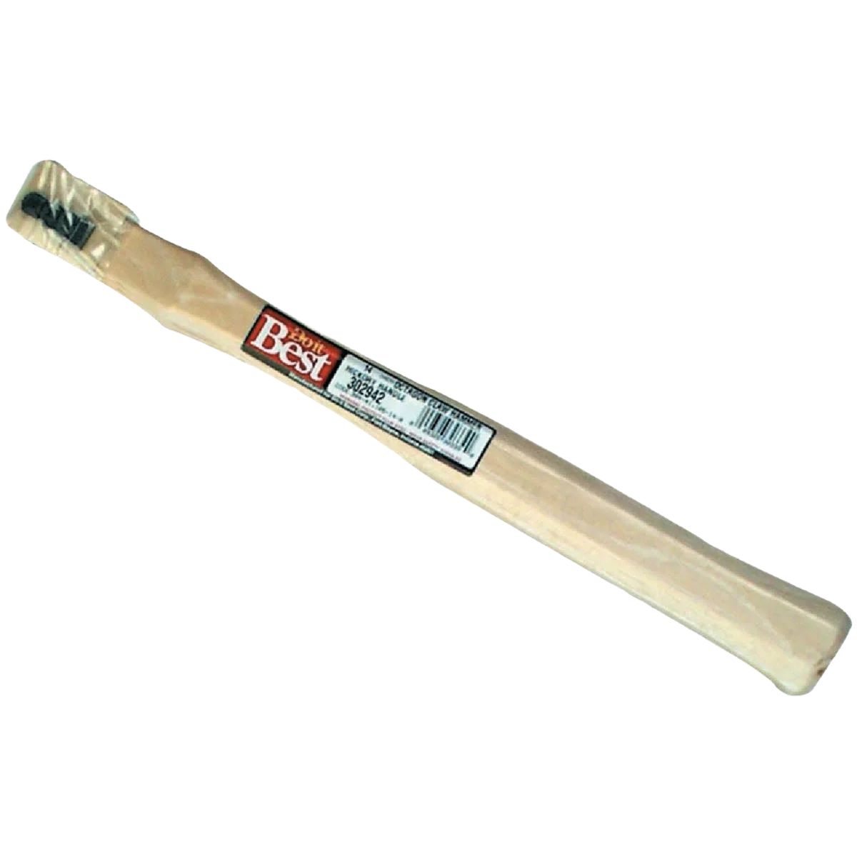Safe Do it 14 in. Straight Hickory Octagon Claw Hammer Handle Dependable