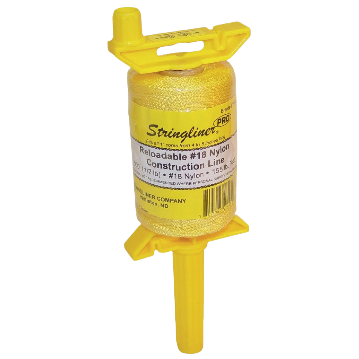 Sophisticated Stringliner Yellow Pro Mason Line Reel 500 Ft Eco-Friendly