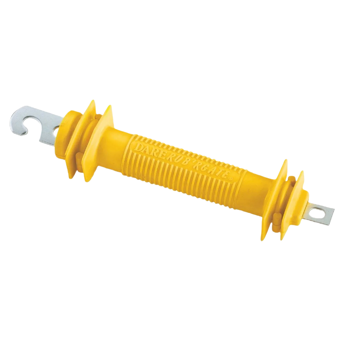 Breathable Dare Rub'rgate 3-1 2 Yellow Spring Rubber Electric Fence Gate Handle Flexible