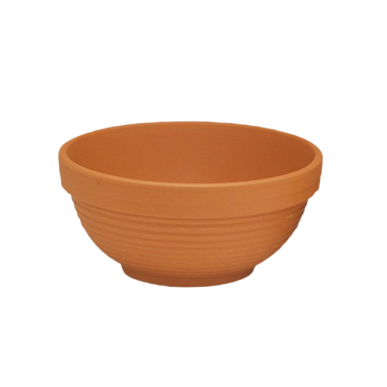 Versatile Border Concepts German Terracotta Bowl 9.75 in. Breathable