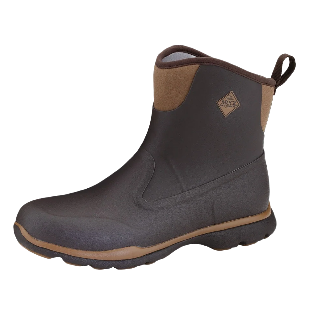 Reusable Muck Men's Black Brown Excursion Pro Mid Boots Size 8 Responsible