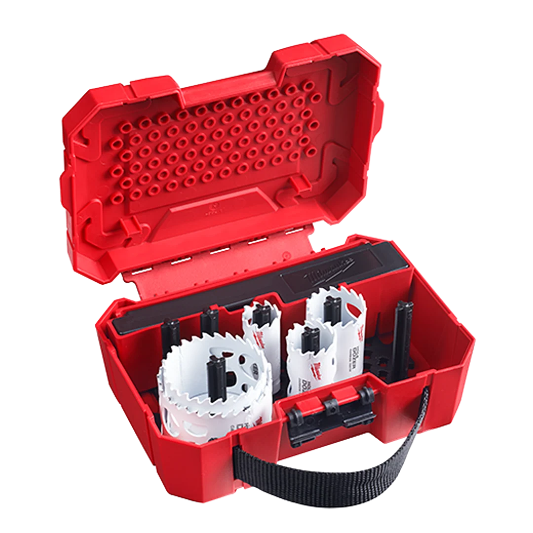 Sophisticated Milwaukee 9 PC HOLE DOZER™ with Carbide Teeth Hole Saw Kit Solid