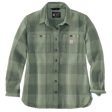 Consistent Carhartt XL Women's Patina Rugged Flex reg Loose Fit Duck Overshirt Detailed