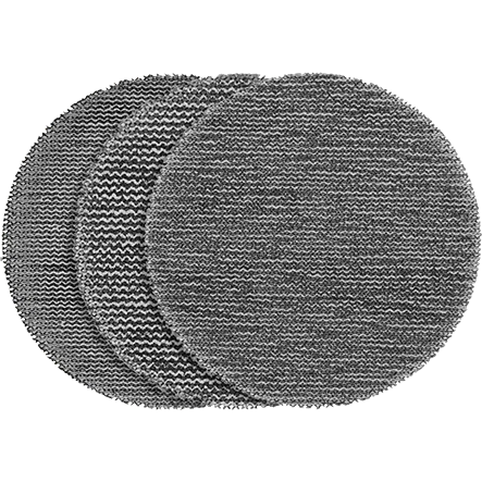 Smart Milwaukee 3 Assorted 80 120 180 Grit Mesh Sanding Discs w POWERGRID™ 36pk Elite
