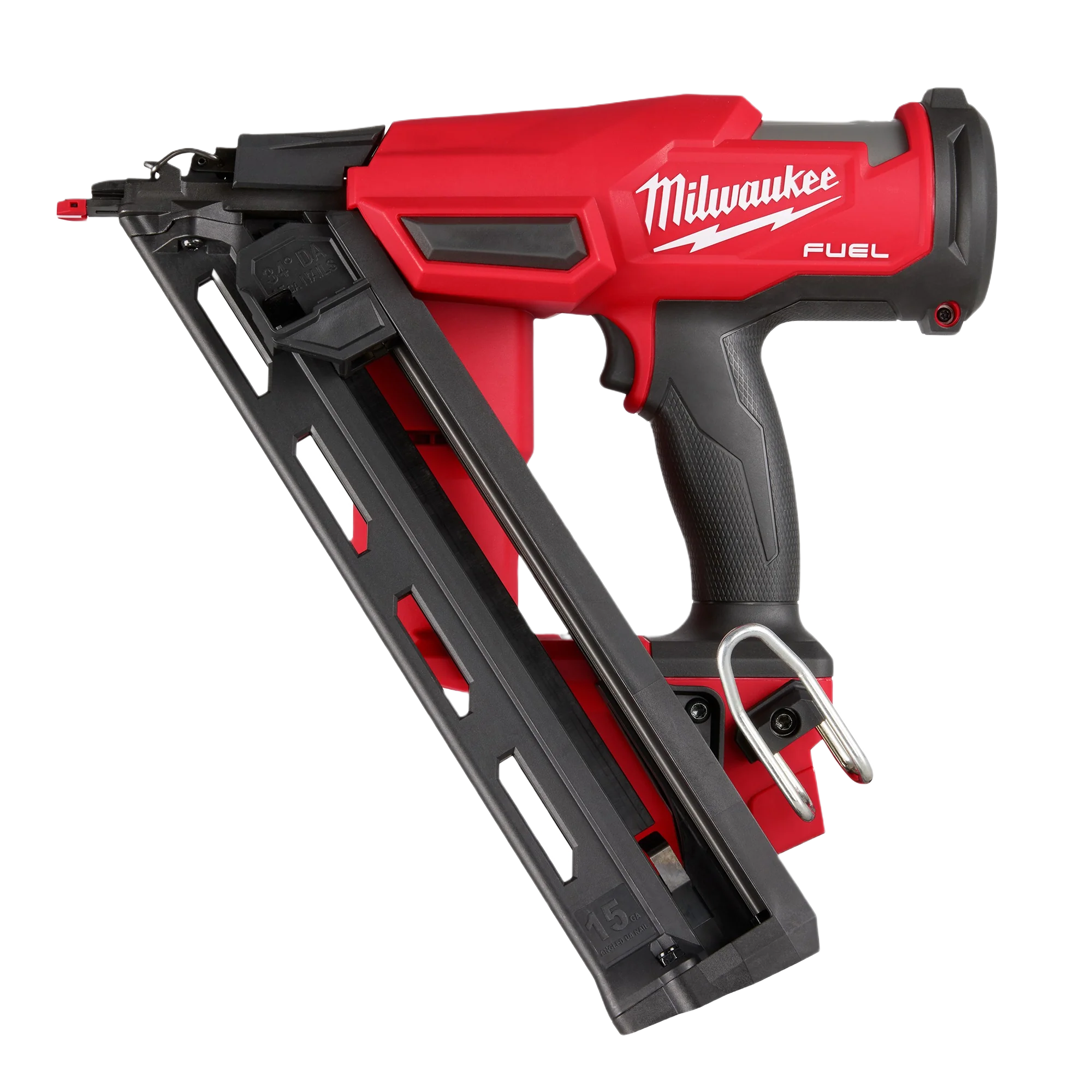 Powerful Milwaukee M18 FUEL™ 15-Gauge Angled Finish Nailer Recyclable