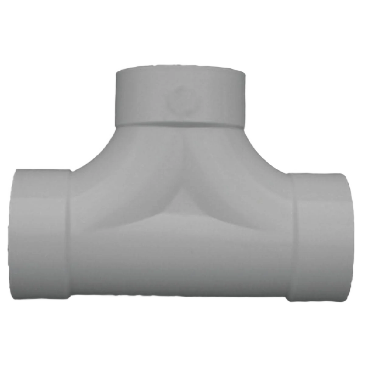 Premium Material IPEX PVC Cleanout 2-Way Tee 4 in. Flexible