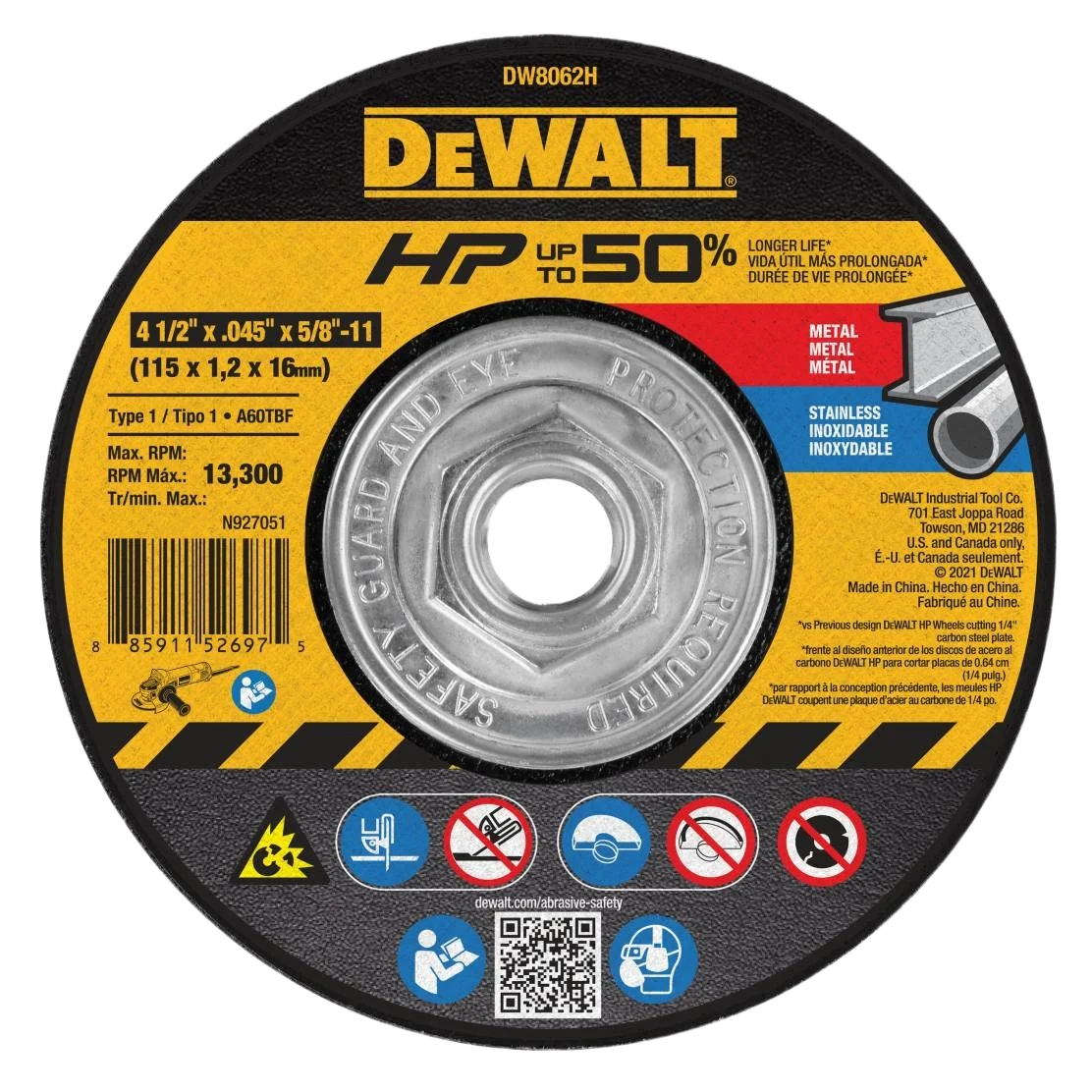Excellent DEWALT 7 x .045 x 5 8-11 Metal Cutting Wheel 10 pk Unique