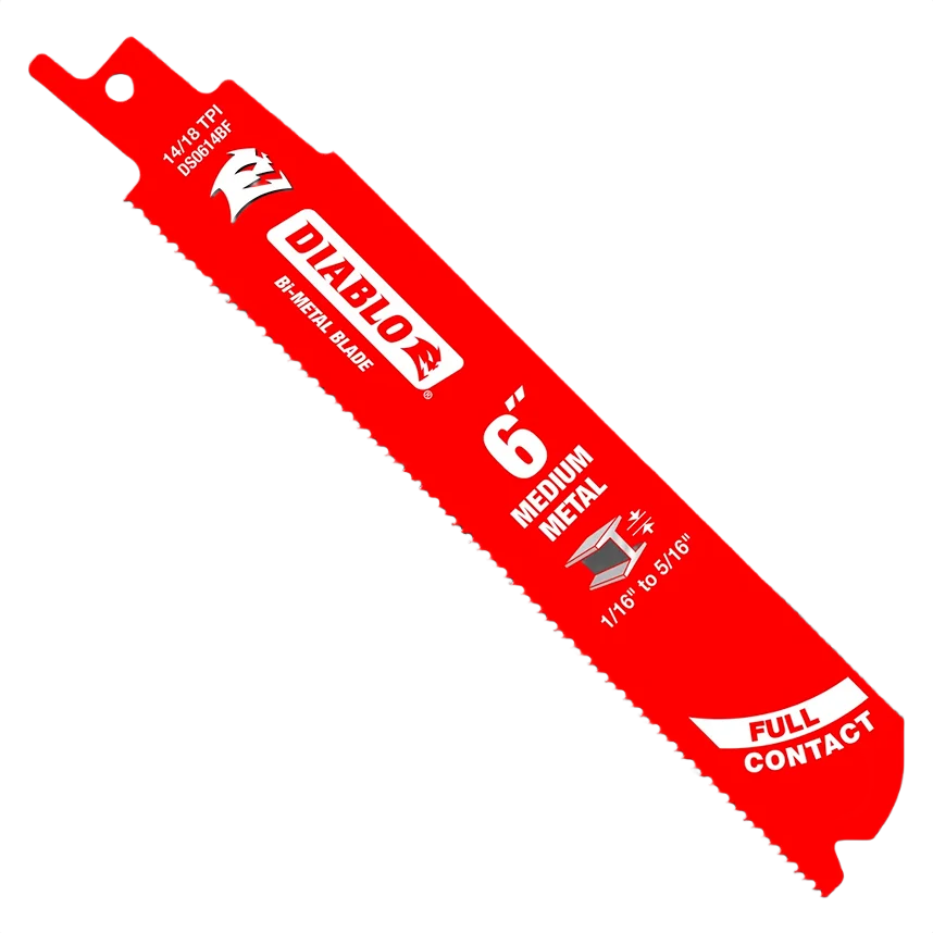 Efficient Diablo 6-In. Bi-Metal Medium Metal Saw Blades 5-Pack Specialty