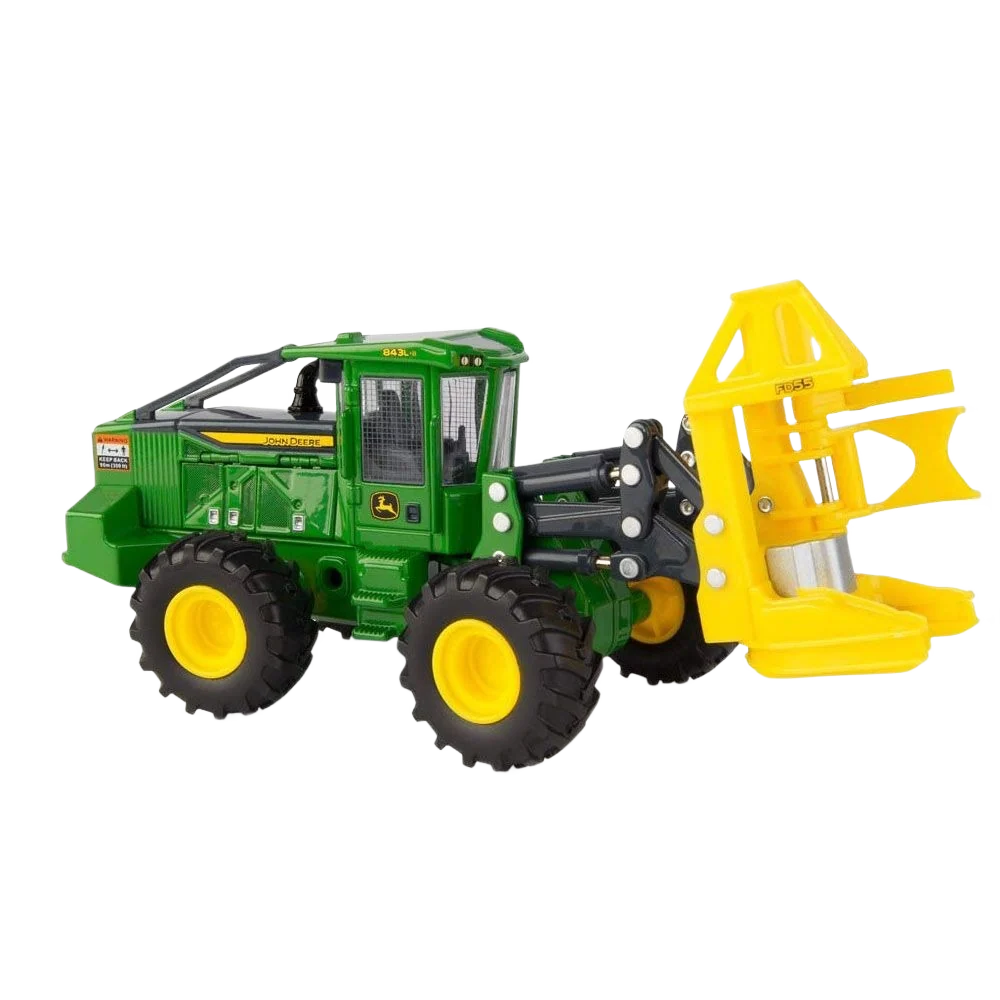 Traditional John Deere 1 50 Scale 843L-II Wheeled Feller Buncher Proven