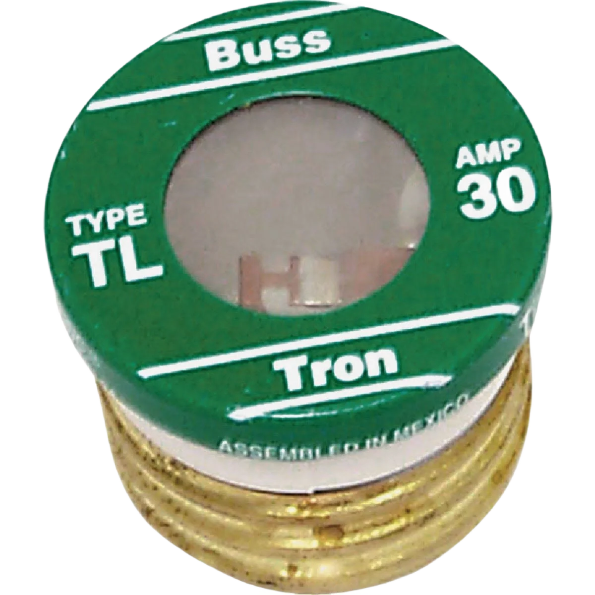 Reusable Bussman 30-Amp Time-Delay Screw-In Fuse 4-Pack Clean