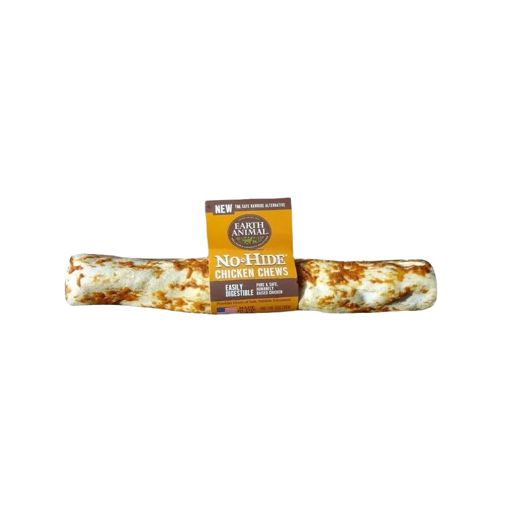 Recyclable Earth Animal Large No Hide Single Chicken Dog Chew 11 in. Versatile