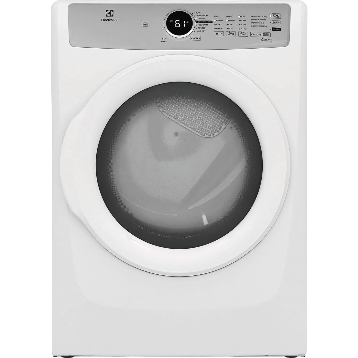 Official Front Load Electric Dryer – 8.0 Cu. Ft. Easy-to-Use
