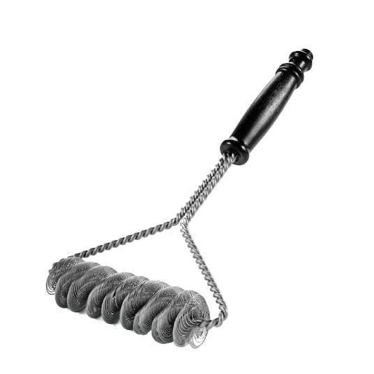 Responsible Brushtech Quad Double Helix BBQ Brush 12 in. Effective