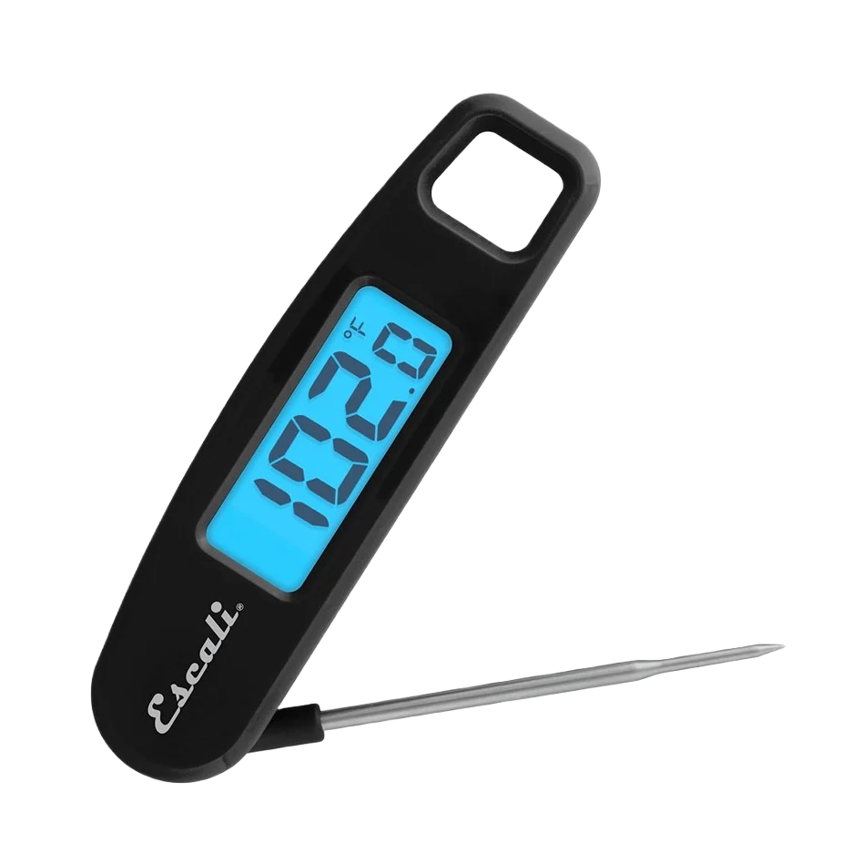 Convenient Escali Black Compact Folding Digital Thermometer Effective