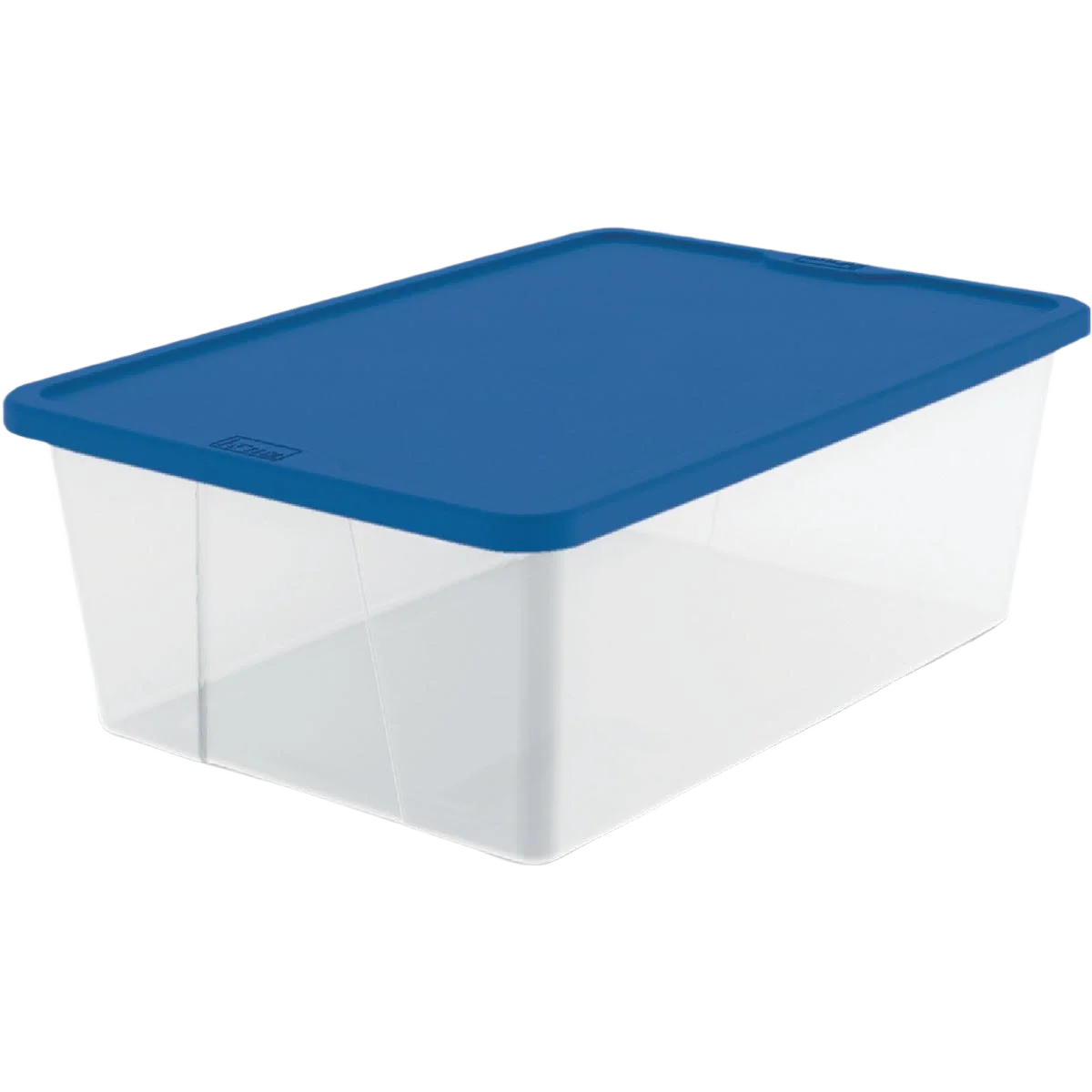 Minimalist Homz Clear Storage Tote 12 Quart Convenient