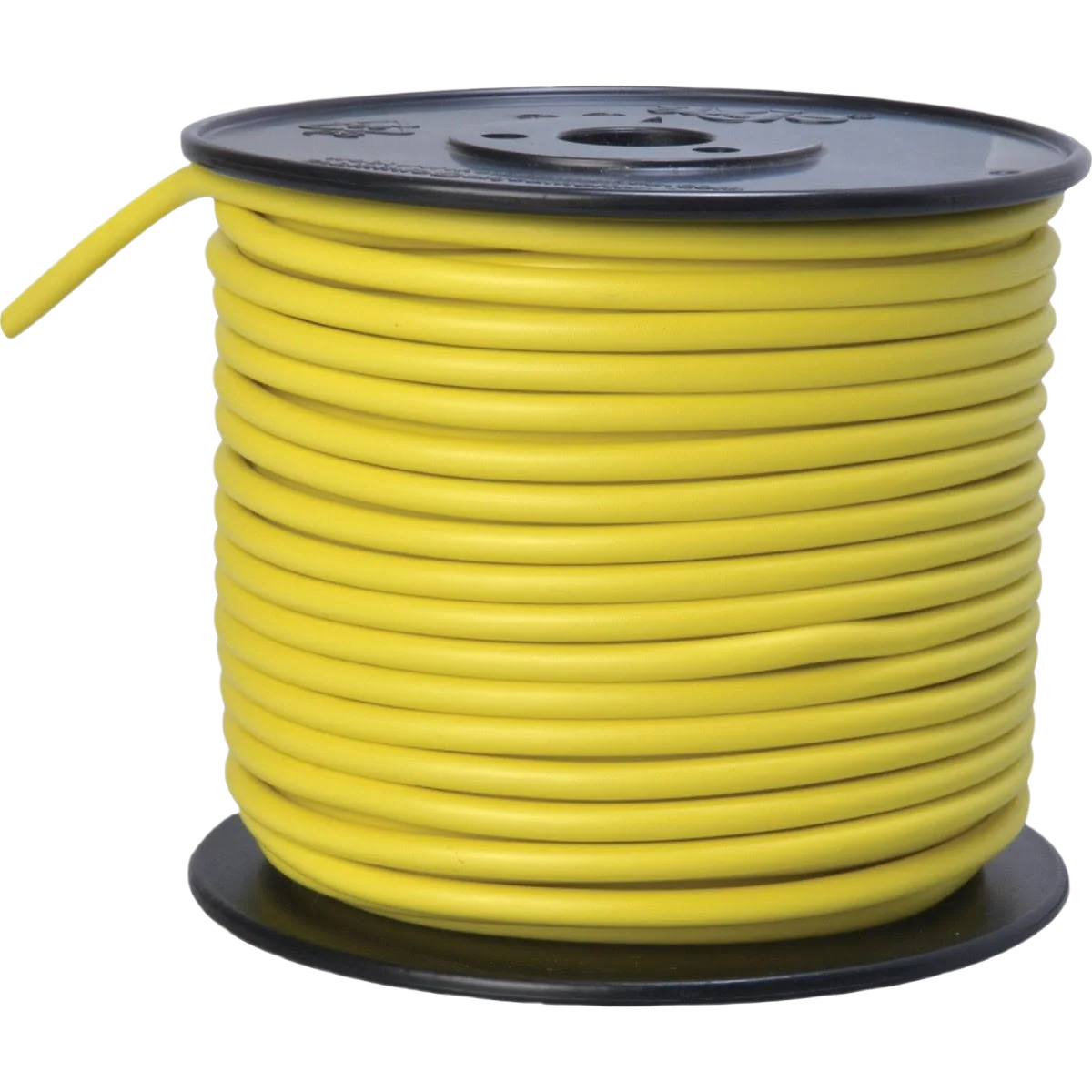 Verified Road Power 100 ft. Yellow 10-Gauge PVC-Coated Primary Wire Green