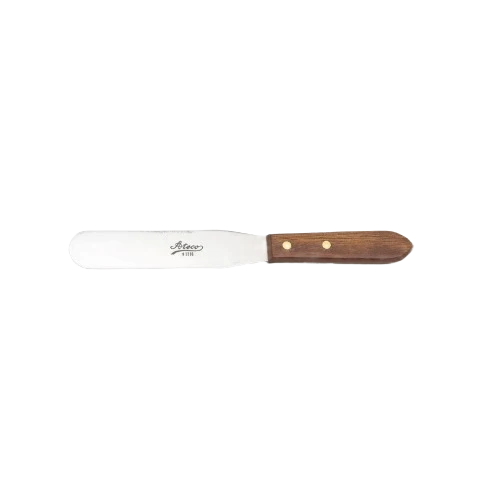 Lightweight Ateco Wooden Handle 6 in. Icing Spatula Unique